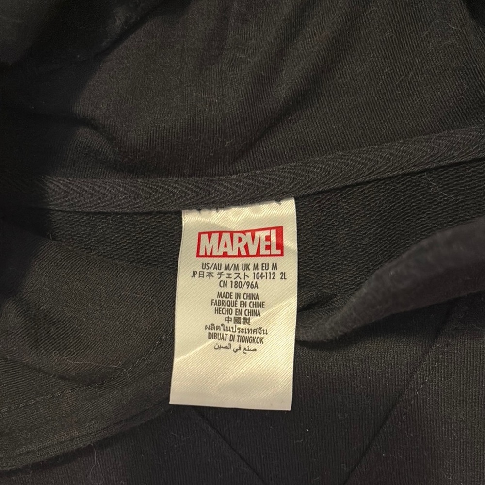Marvel Black Sweater with Rainbow Accents - Picture 5 of 5